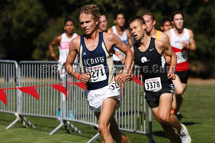 2015SIxcCollege-135.JPG - 2015 Stanford Cross Country Invitational, September 26, Stanford Golf Course, Stanford, California.
